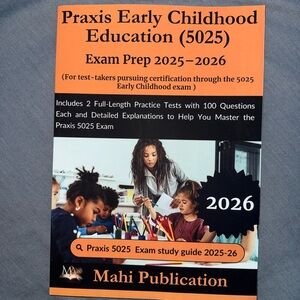 Praxis Early Childhood Education 5025 Exam Prep 2025-2026 Book